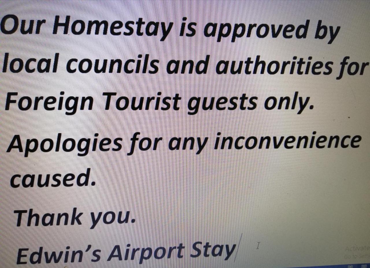 Edwin'S Airport Stay Dalupotha Экстерьер фото